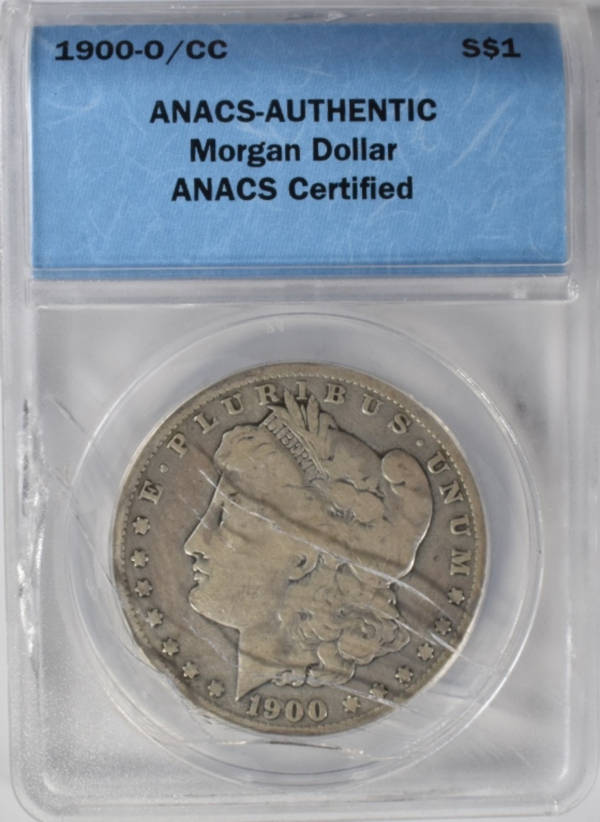 1900-O/CC Morgan Dollar Authentic ANACS