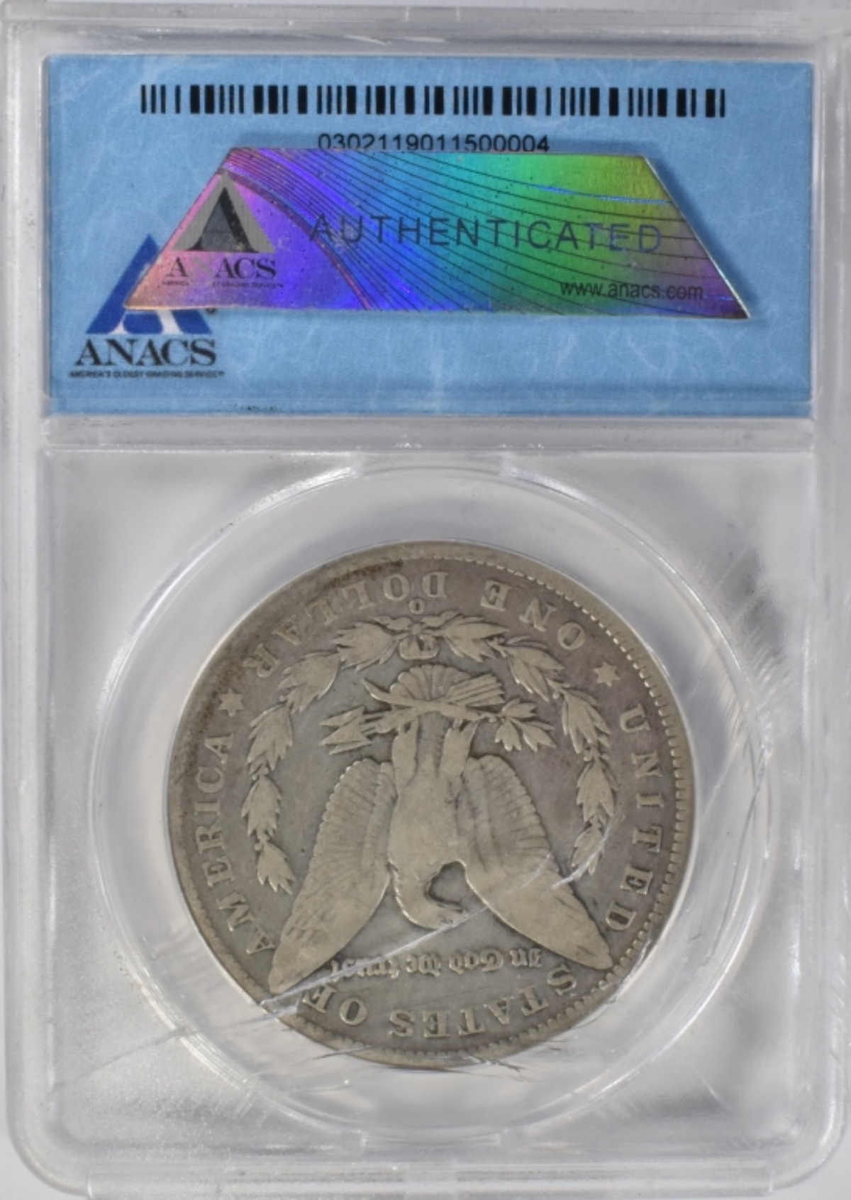 1900-O/CC Morgan Dollar Authentic ANACS
