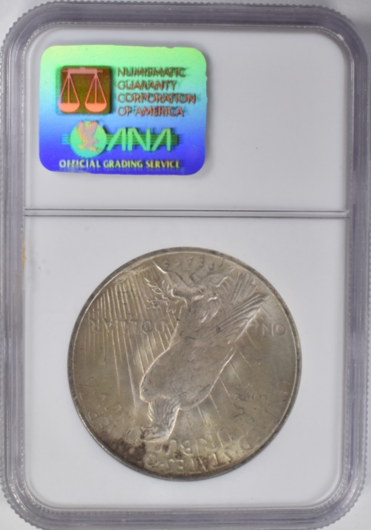 1923 Peace Dollar MS62 NGC Binion Collection