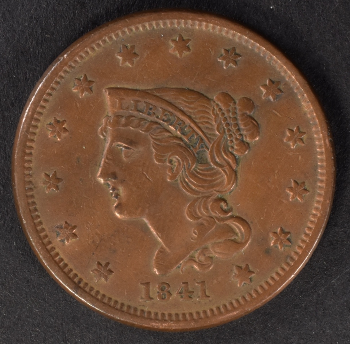 1841 Liberty Head Large Cent