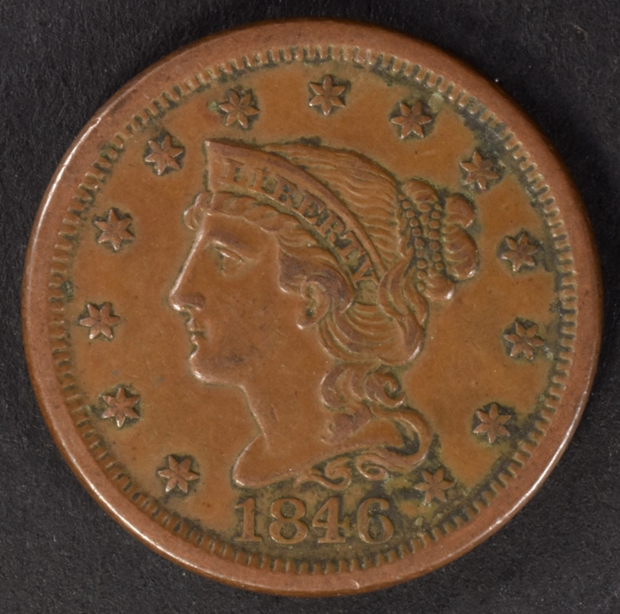 1846 Liberty Head Large Cent