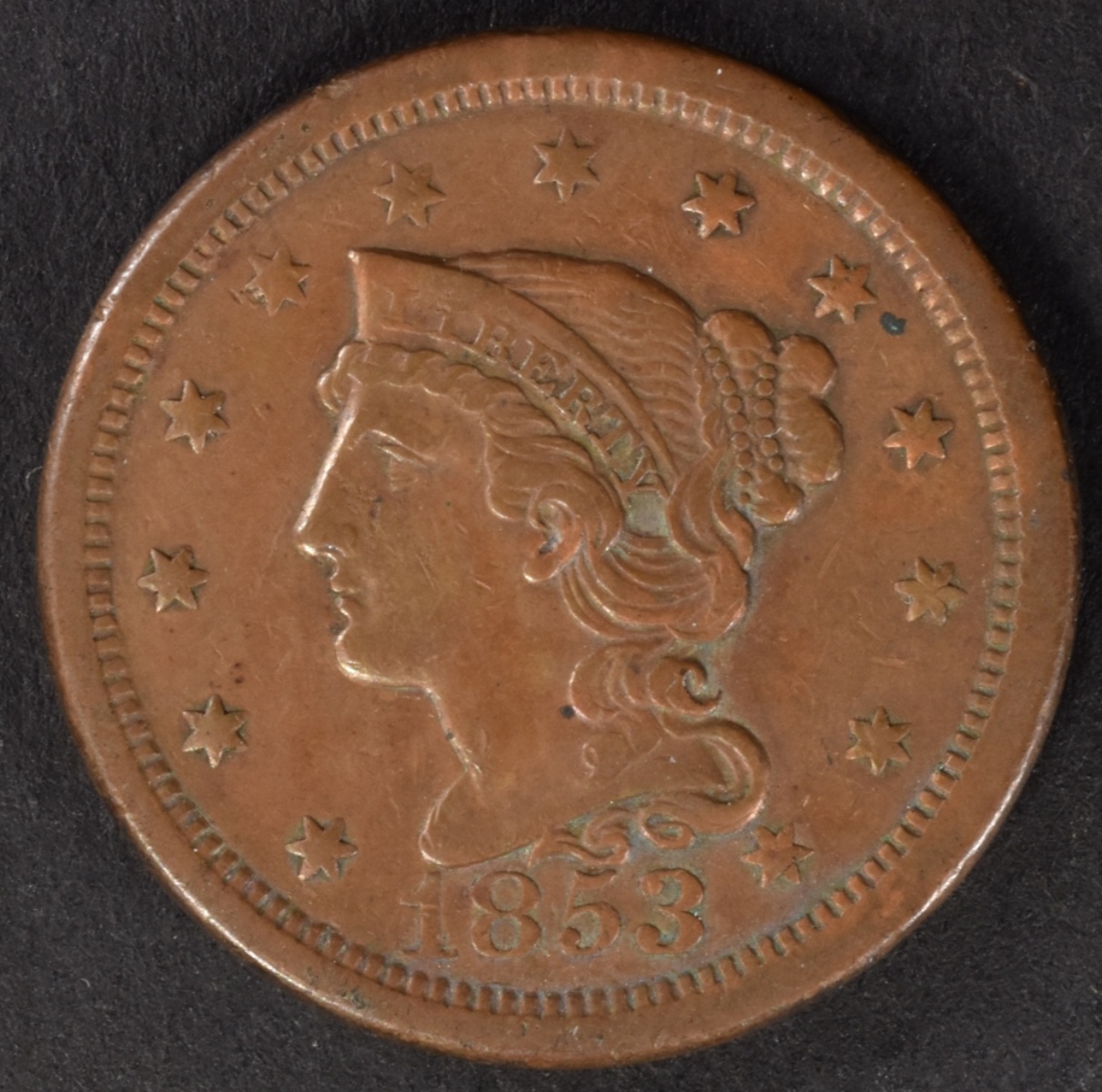 1853 Liberty Head Large Cent