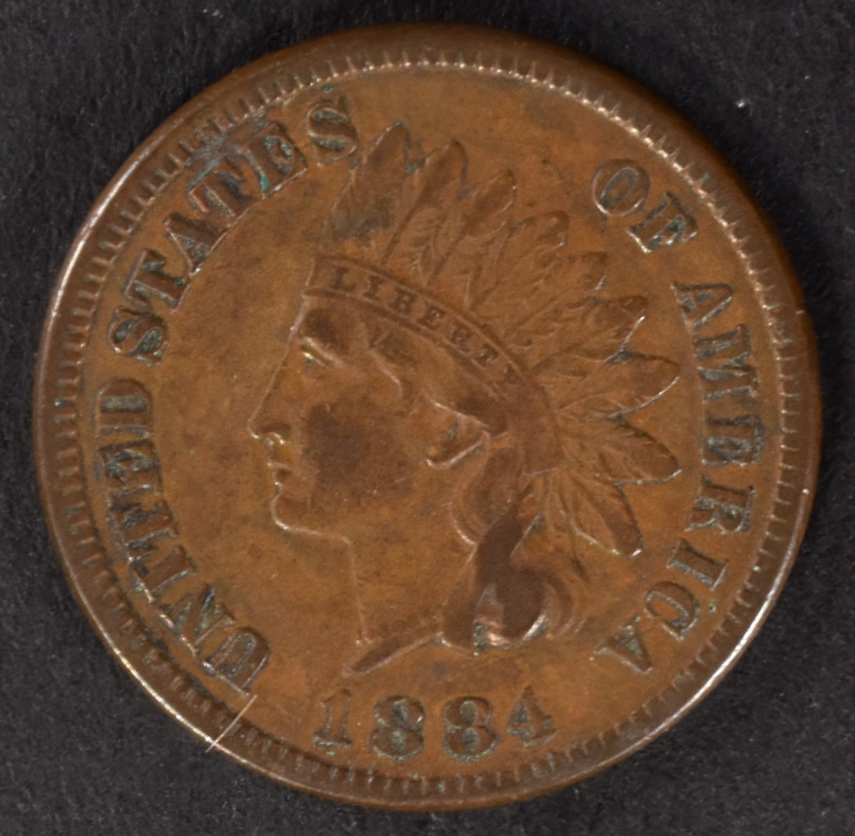 1884 Indian Head Cent