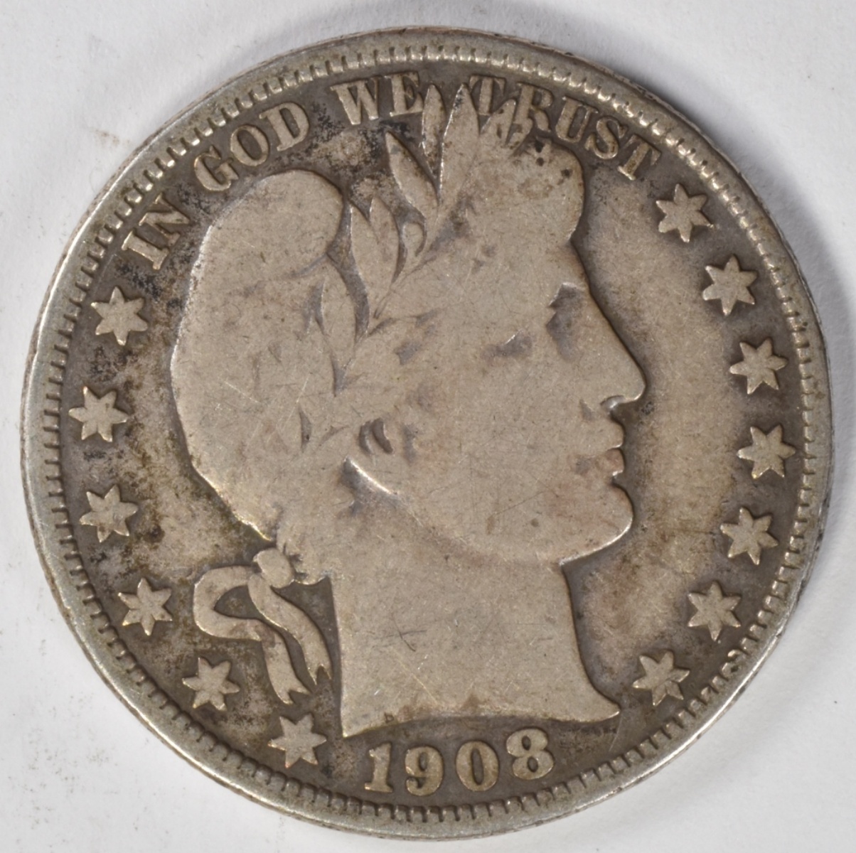1908-O Barber Half Dollar