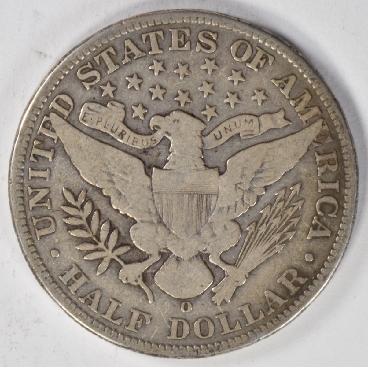 1908-O Barber Half Dollar