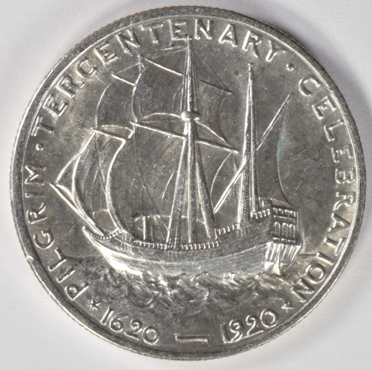 1920 Pilgrim Half Dollar Commem