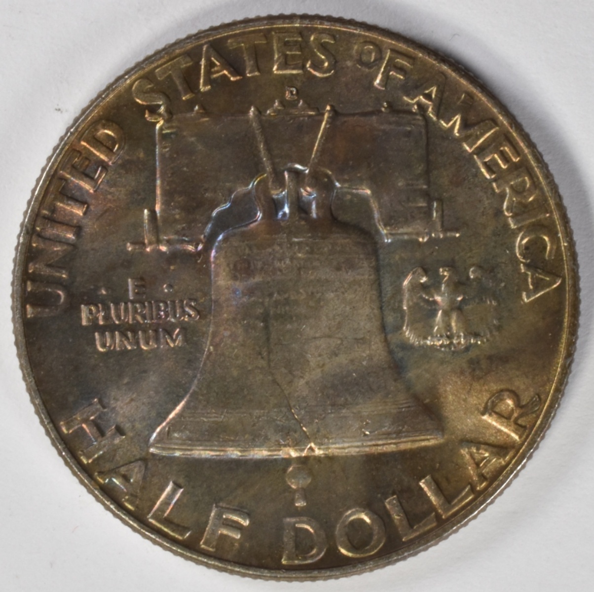 1963-D Franklin Half Dollar Nice Toned