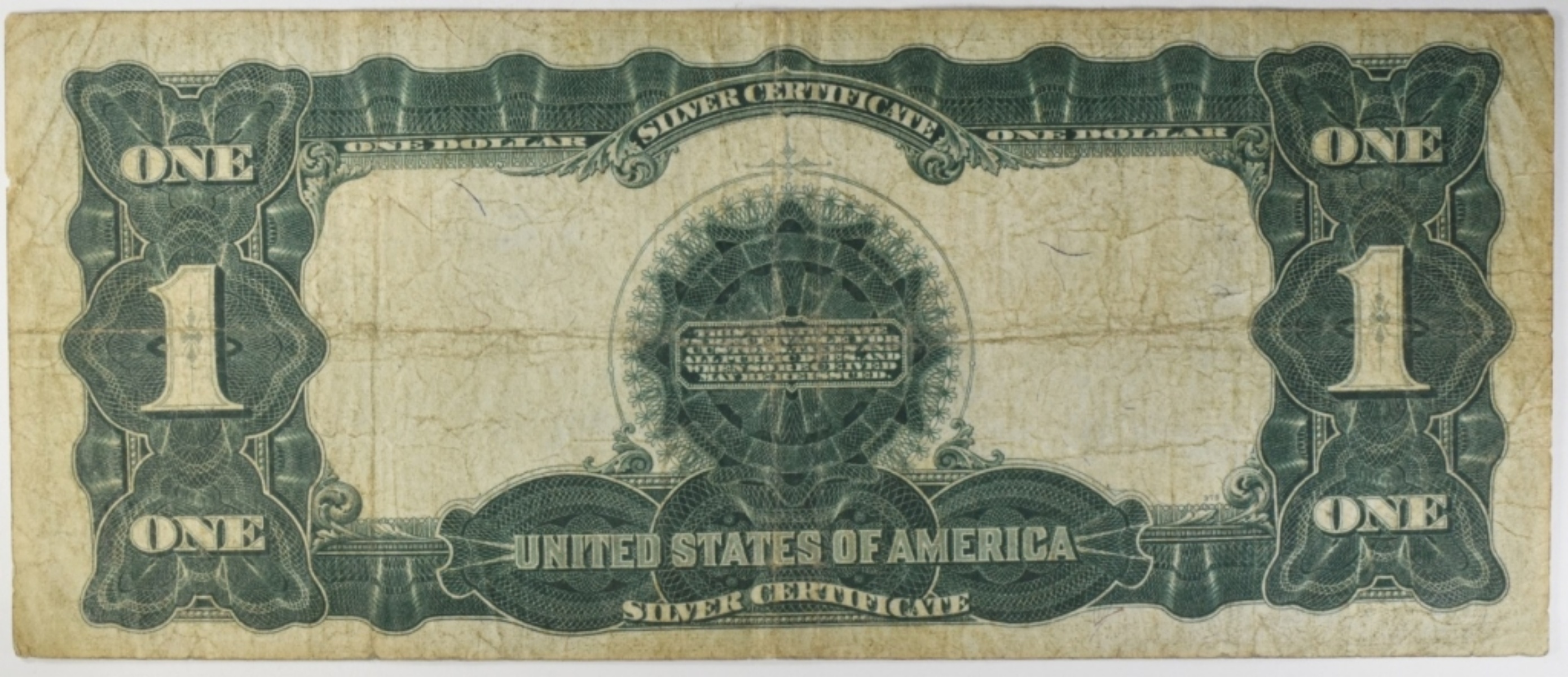 1899 Black Eagle Silver Cert