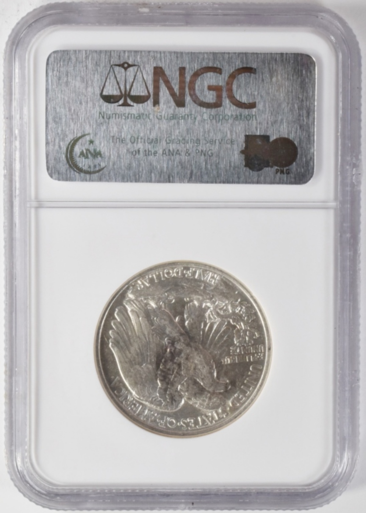 1943 Walking Liberty Half Dollar AU58 NGC