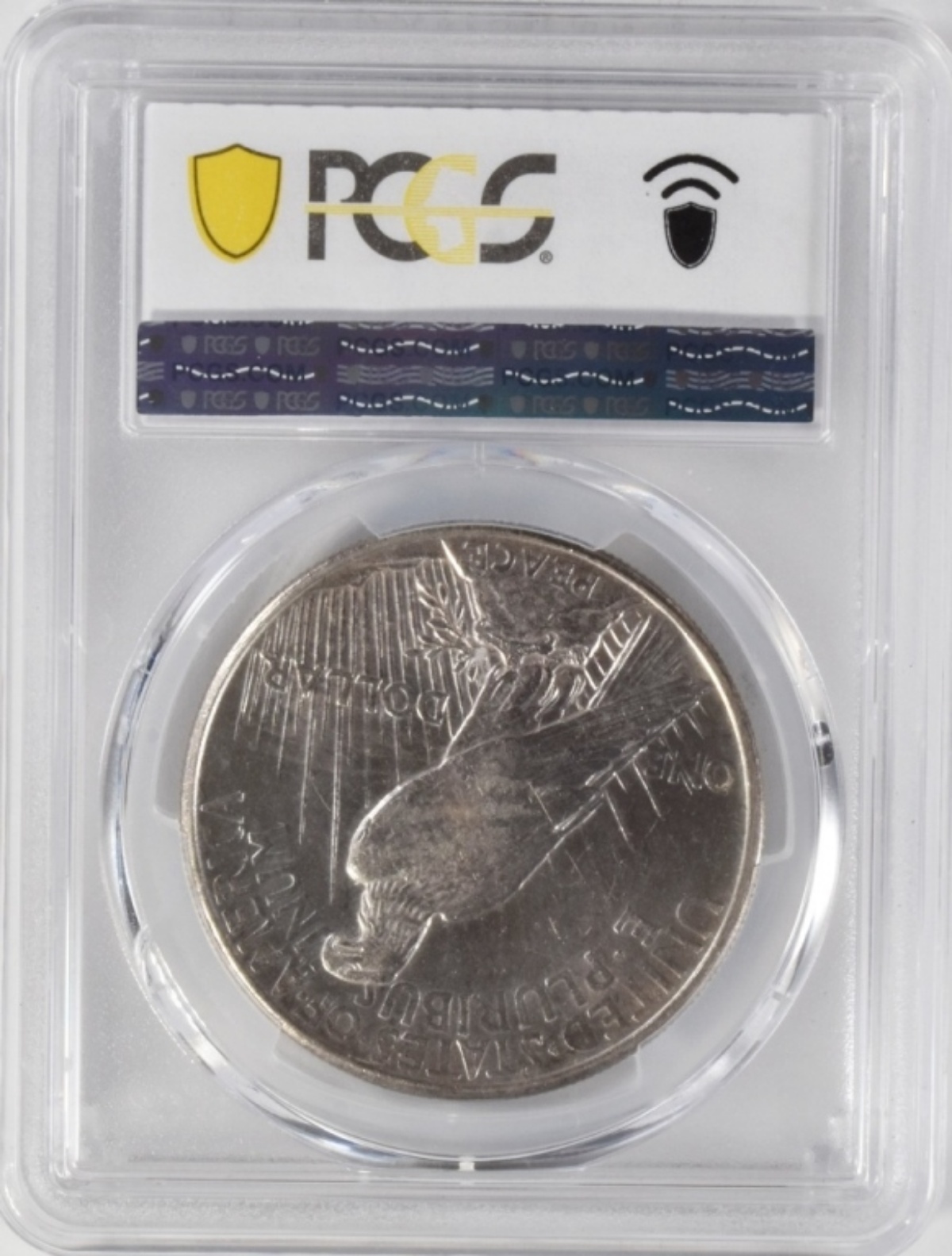 1921 Peace Dollar AU58 High Relief PCGS