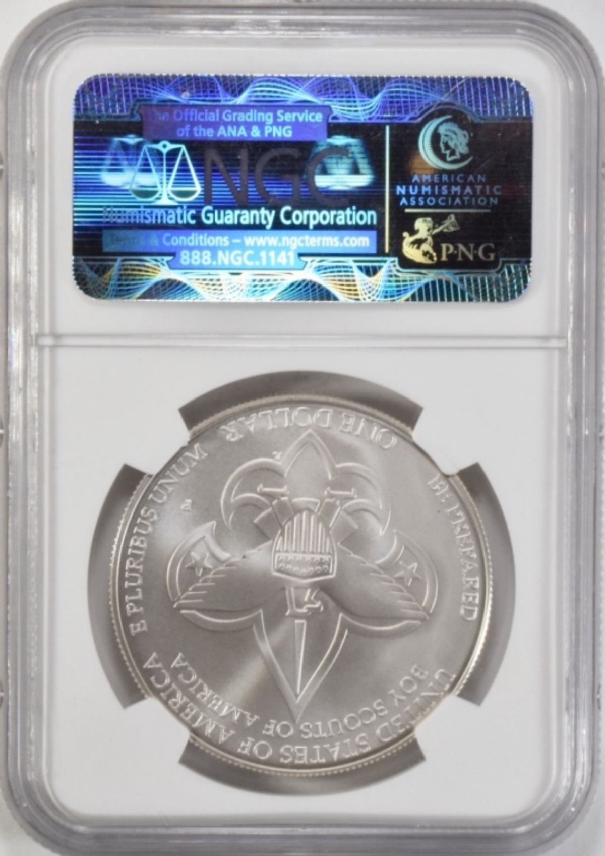 2010-P Boy Scout $1 Commem MS70 NGC