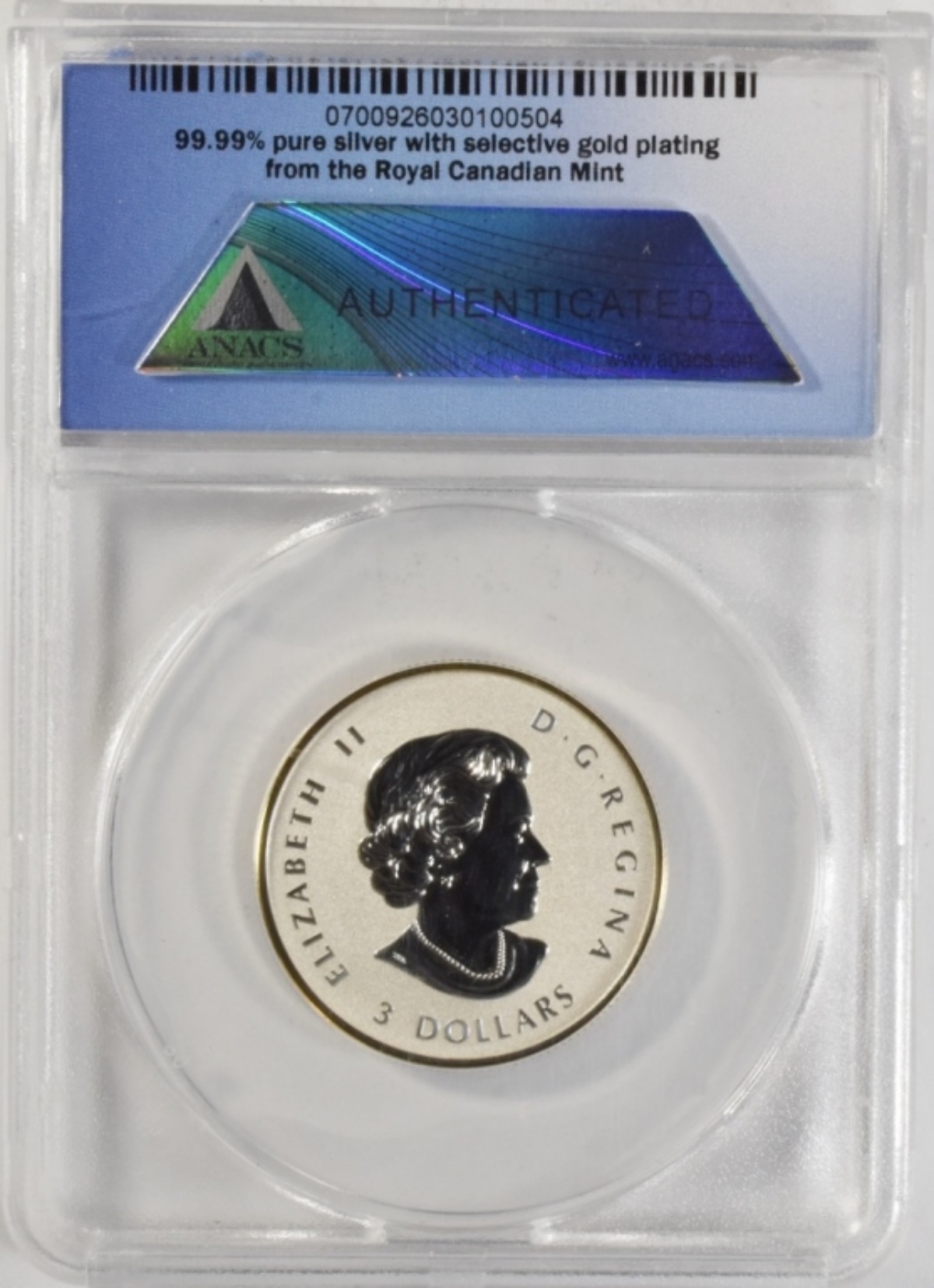 2014 Canada 1/2oz Silver Maple RP70 DCAM ANACS