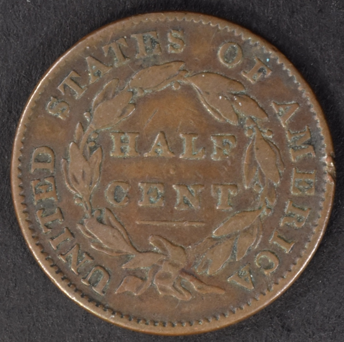 1832 Classic Head Half Cent