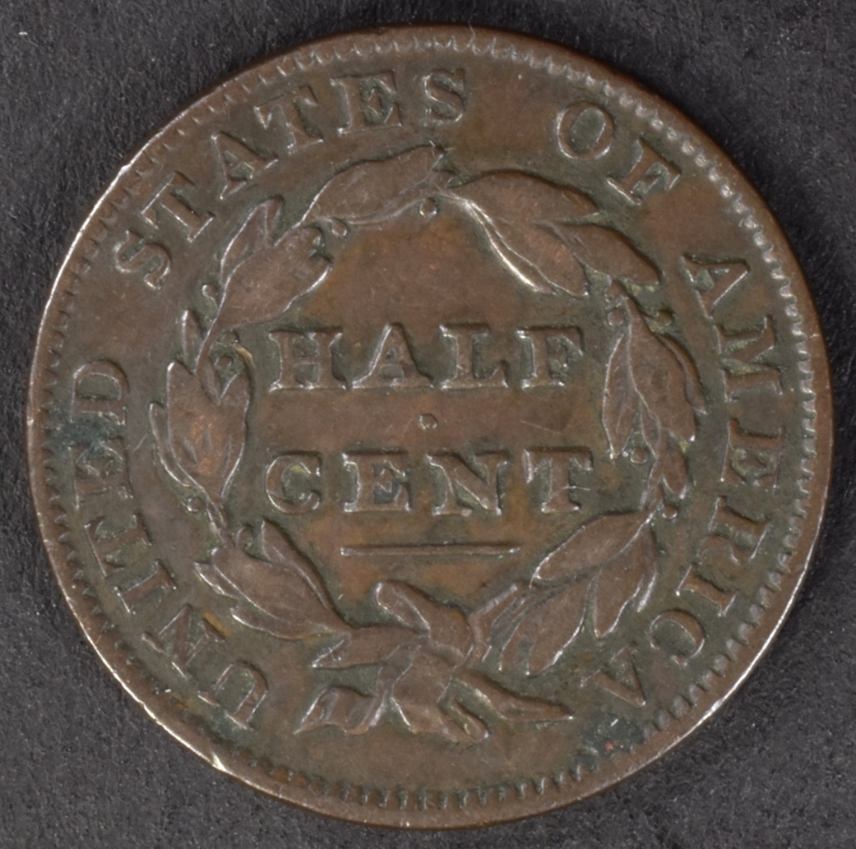 1835 Classic Head Half Cent