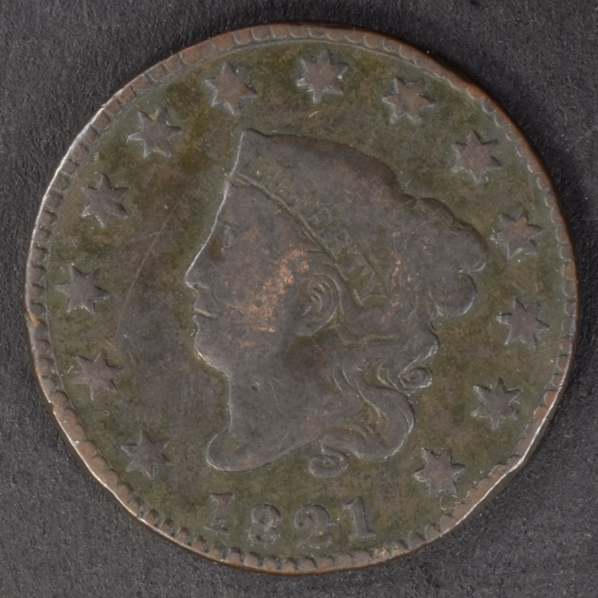 1821 Classic Head Large Cent