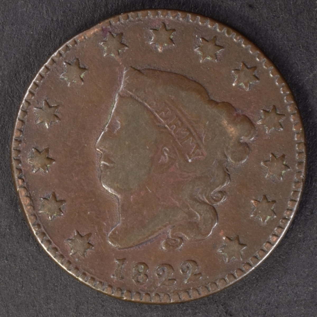 1822 Matron Head Large Cent