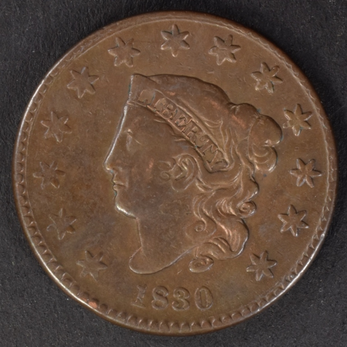 1830 Matron Head Large Cent