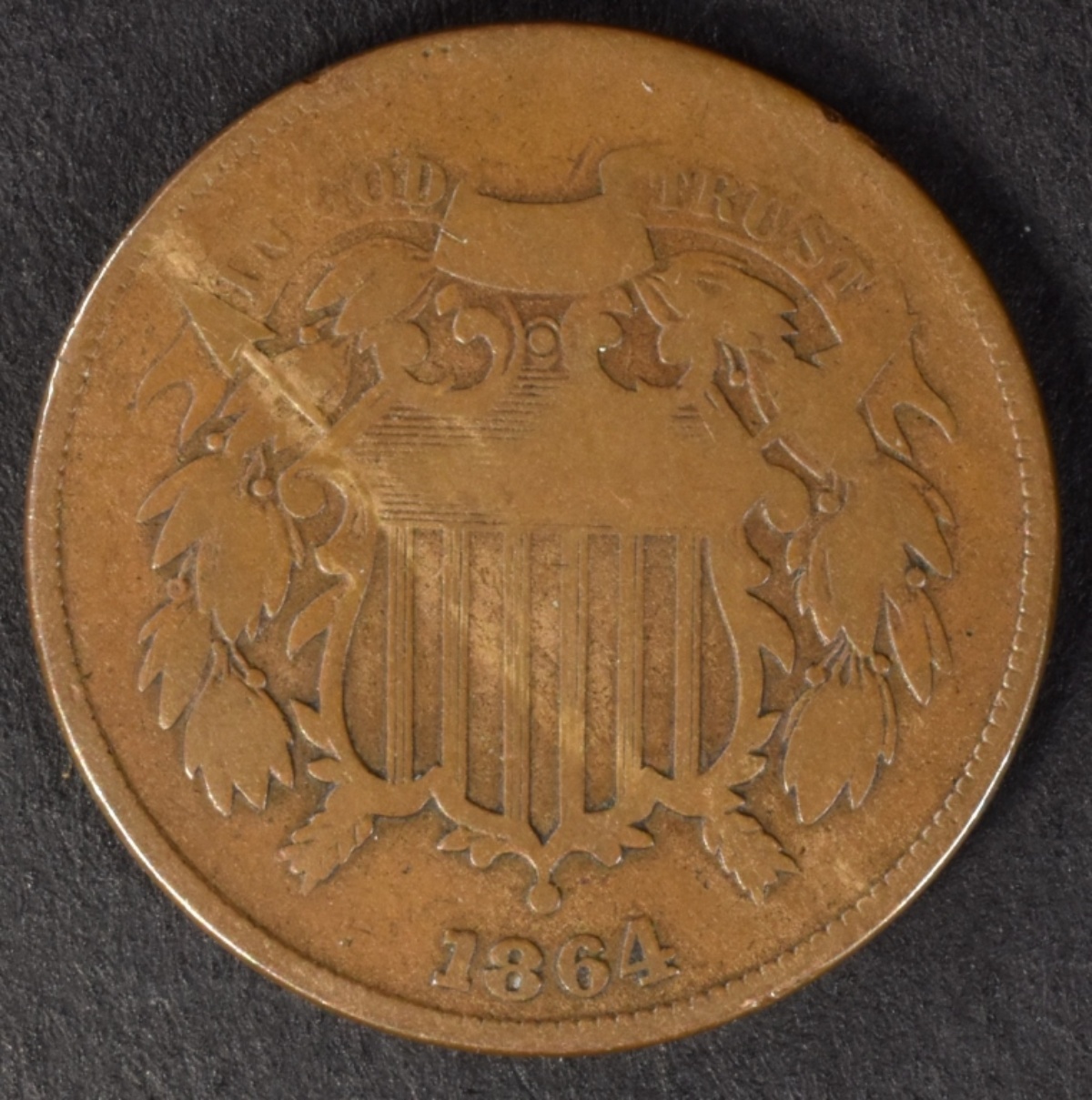 1864 Two Cent Piece