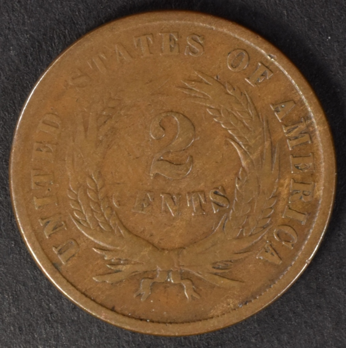1864 Two Cent Piece