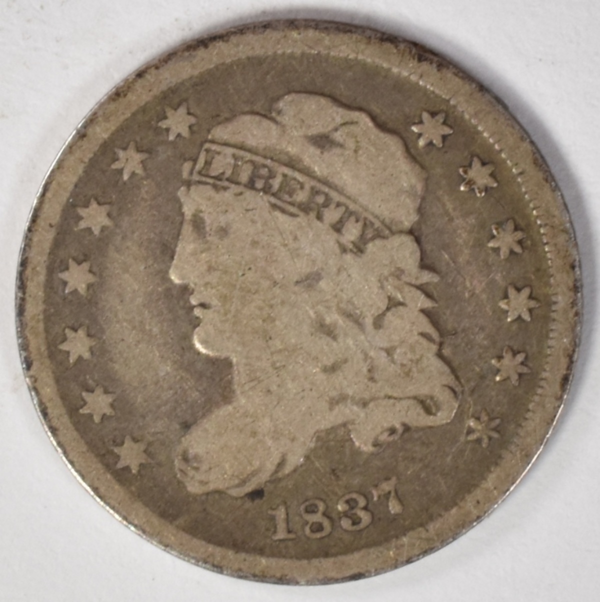 1837 Capped Bust Half Dime
