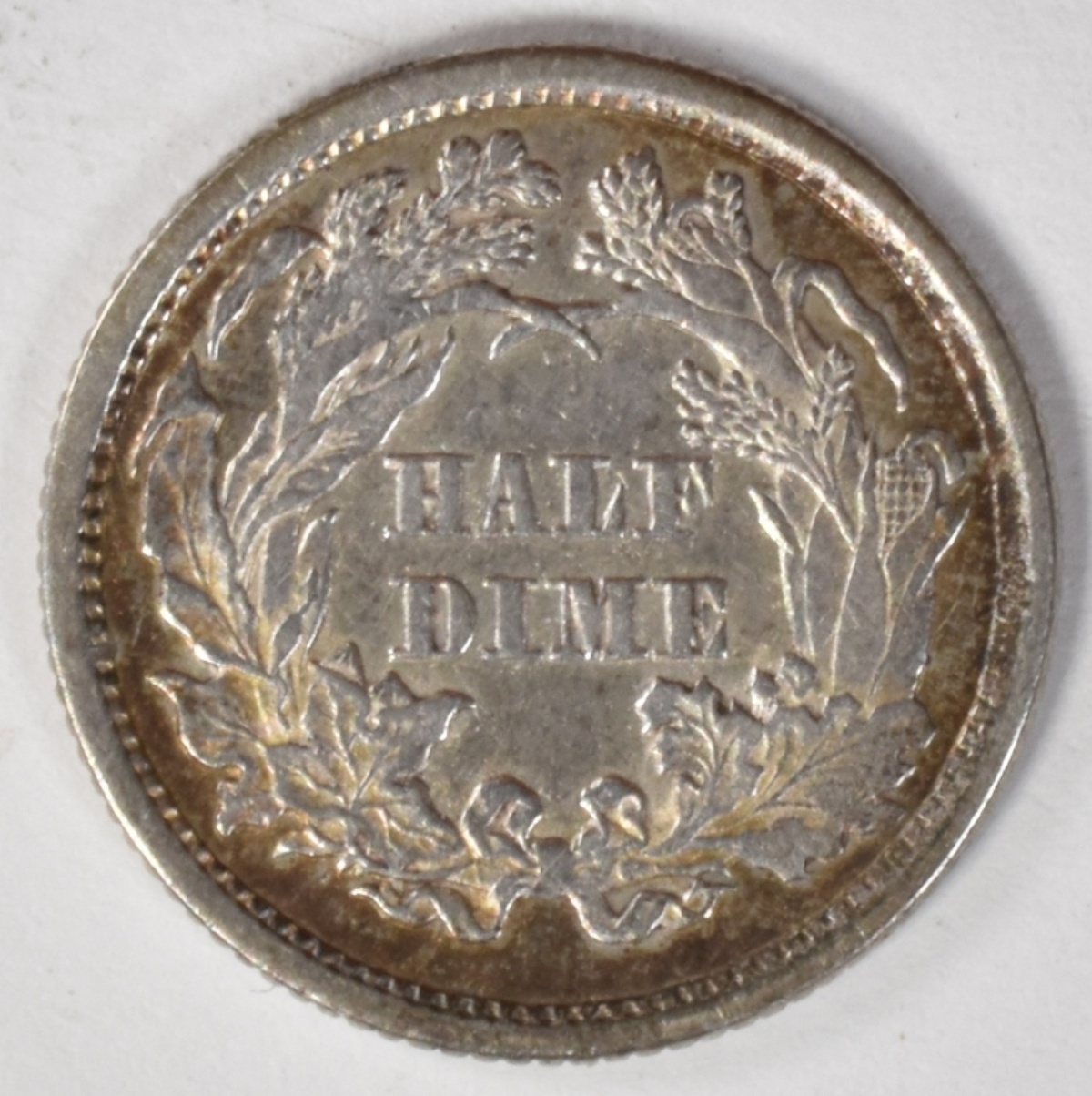 1870 Seated Half Dime