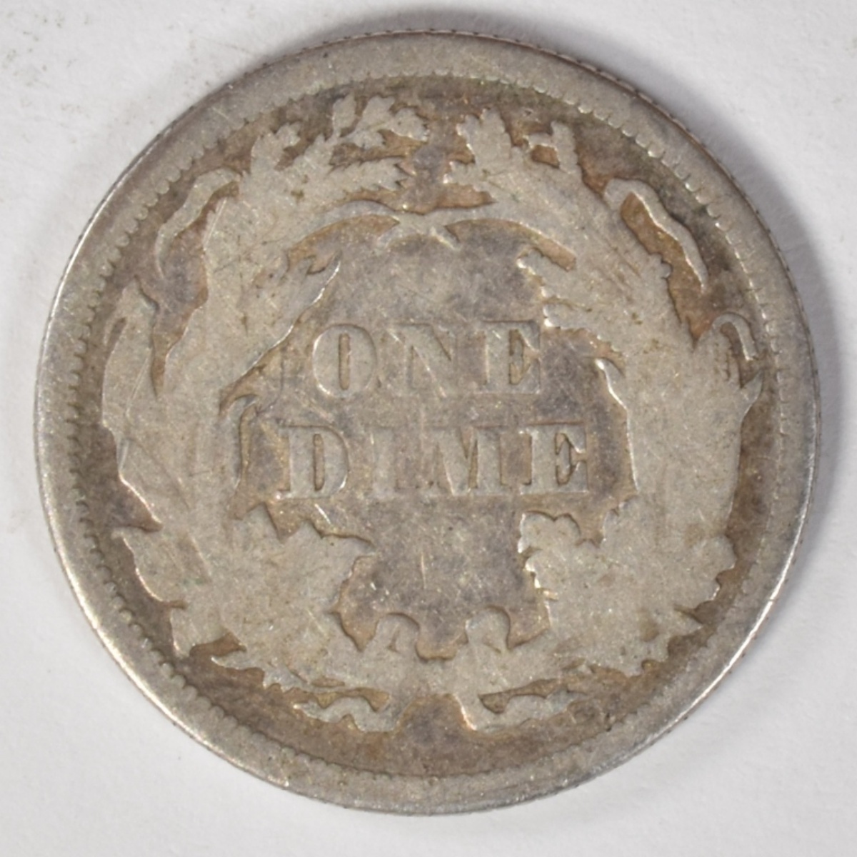 1869 Seated Dime