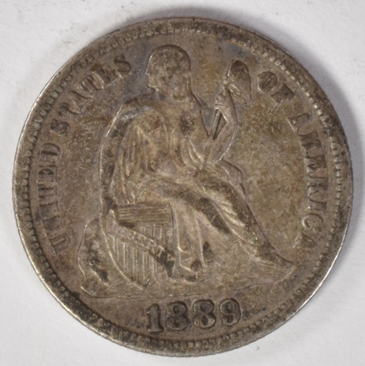 1889-S Seated Dime