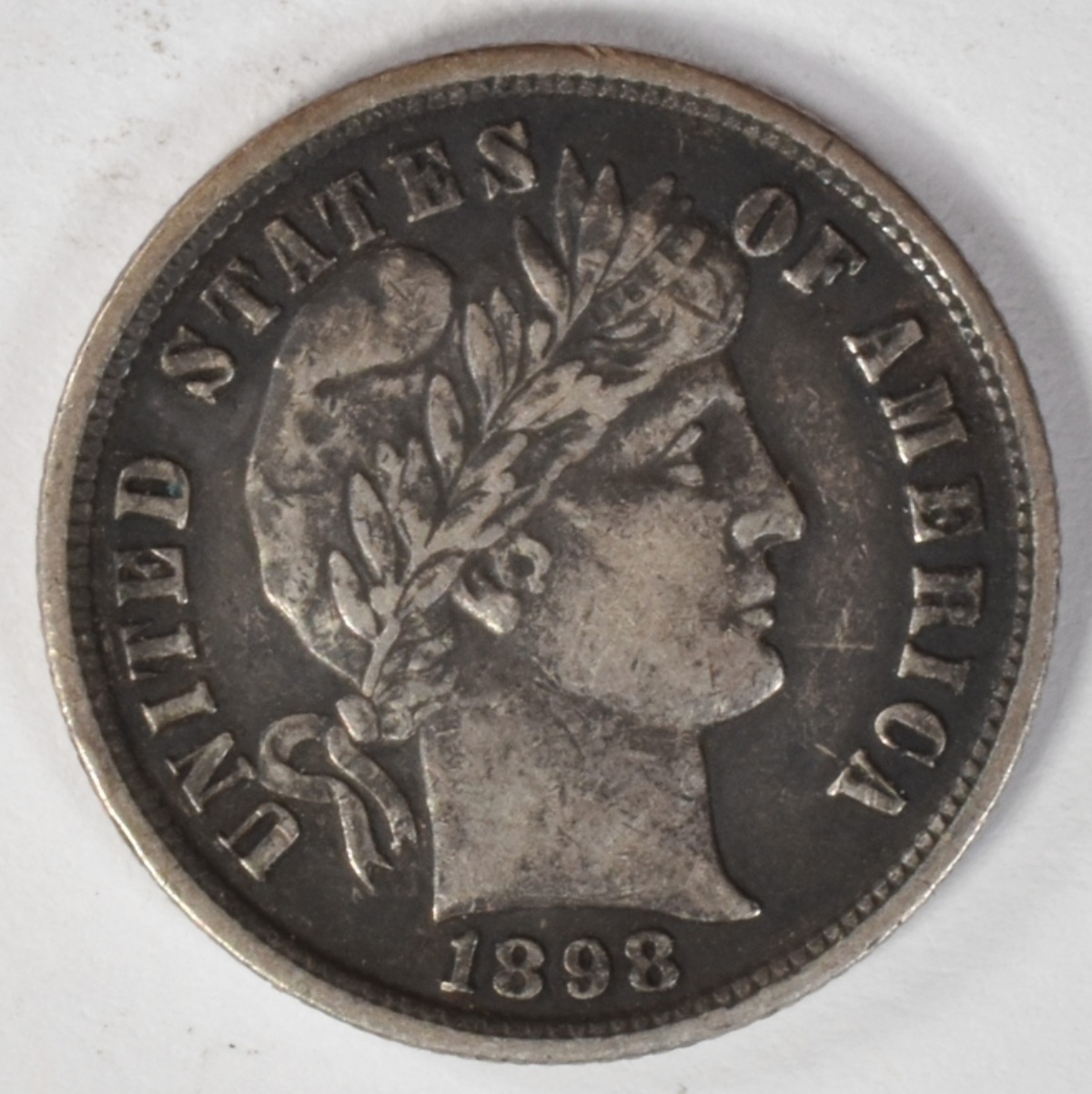 1898 Barber Dime