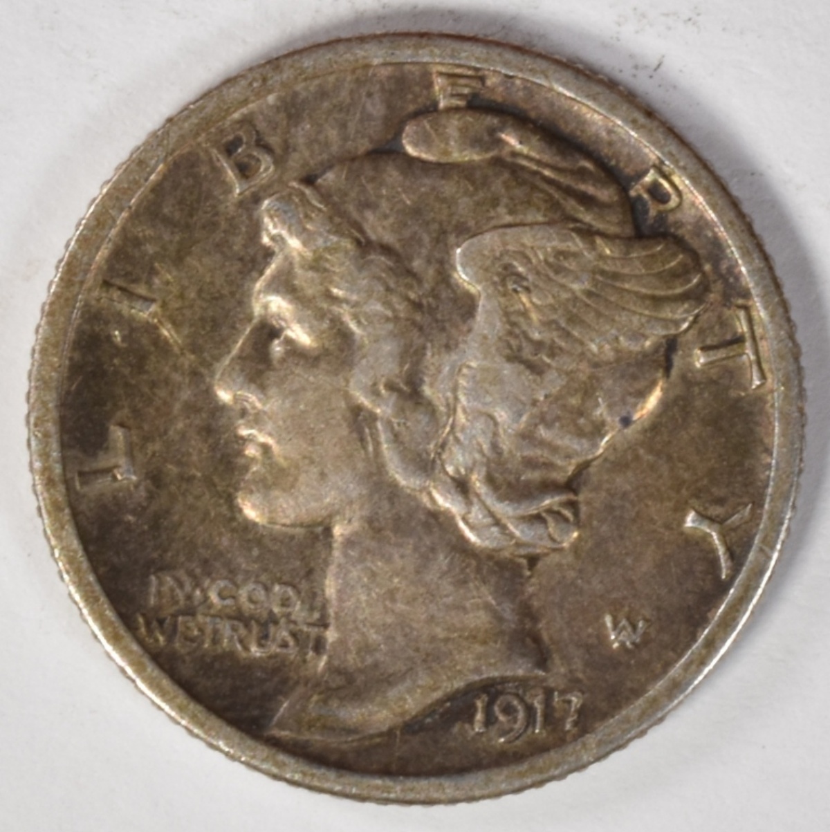 1917-D Mercury Dime