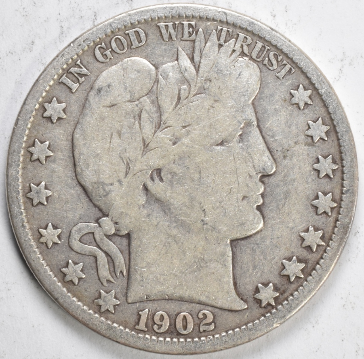 1902-O Barber Half Dollar