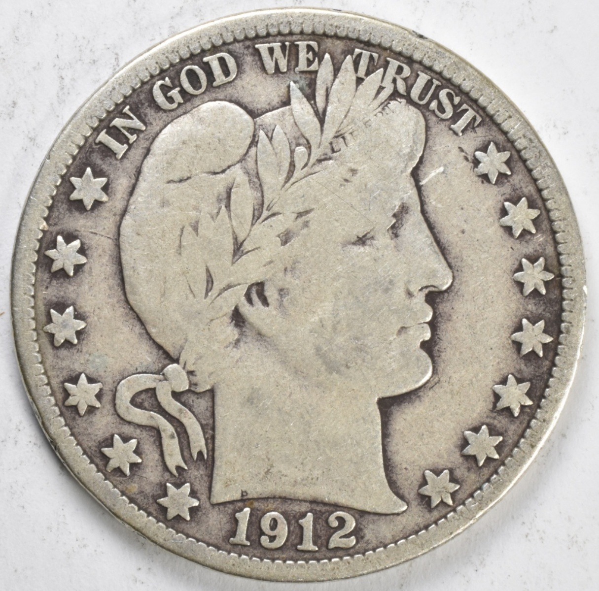 1912-D Barber Half Dollar