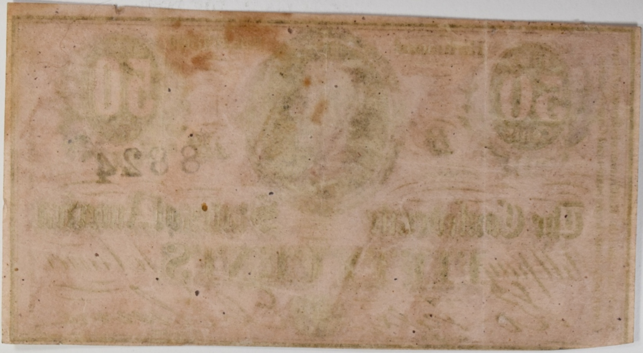 1864 Confederate States Fifty Cents
