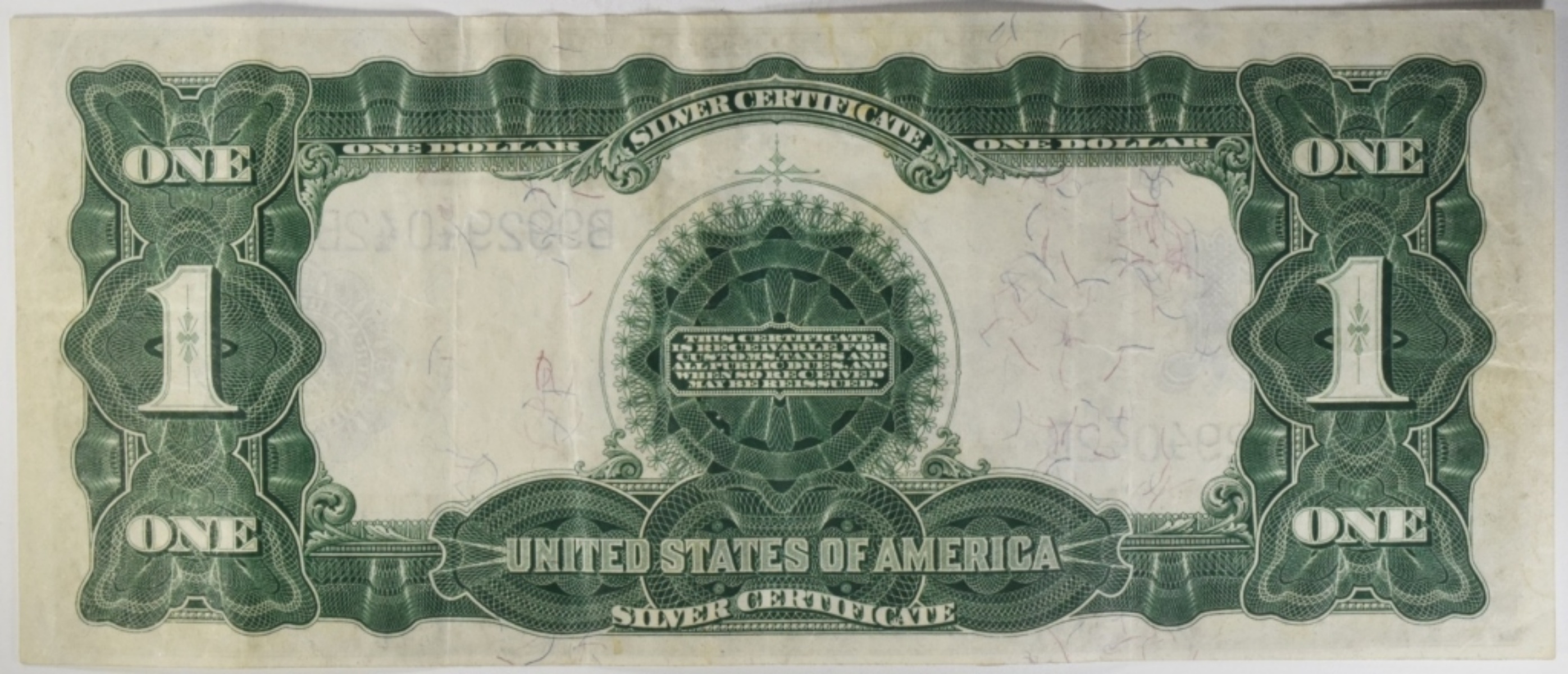 1899 $1 Silver Cert. Black Eagle
