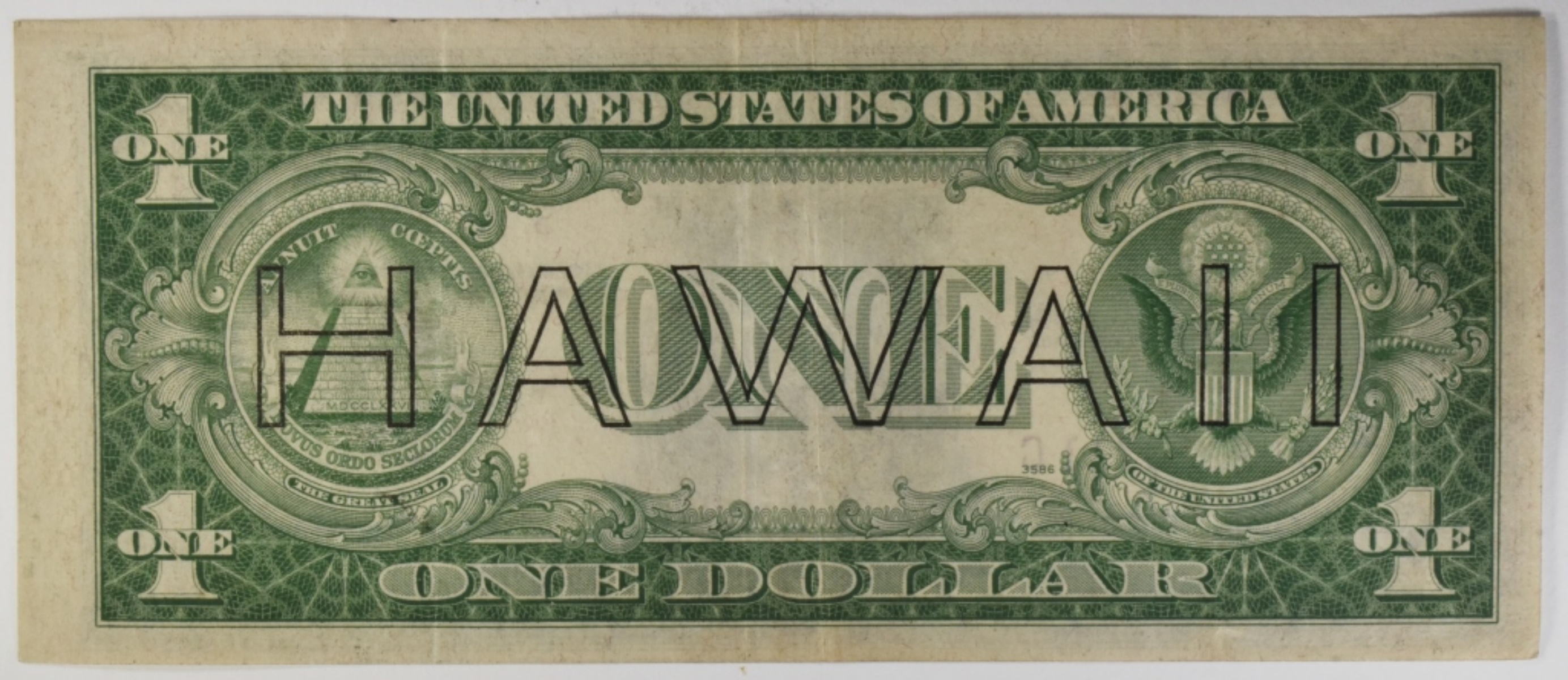 1935A $1 Hawaii Silver Cert SN S42320711C