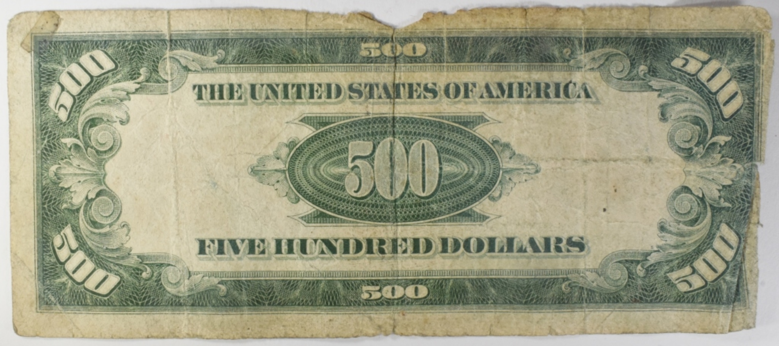 1934A $500 Federal Reserve Note