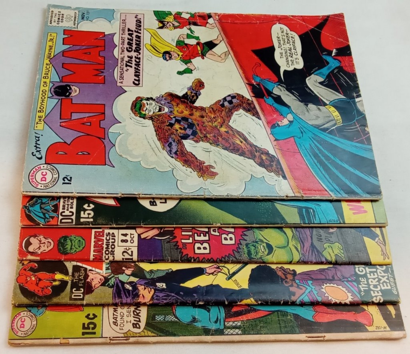DC Comics Silver Age Mixed Lot