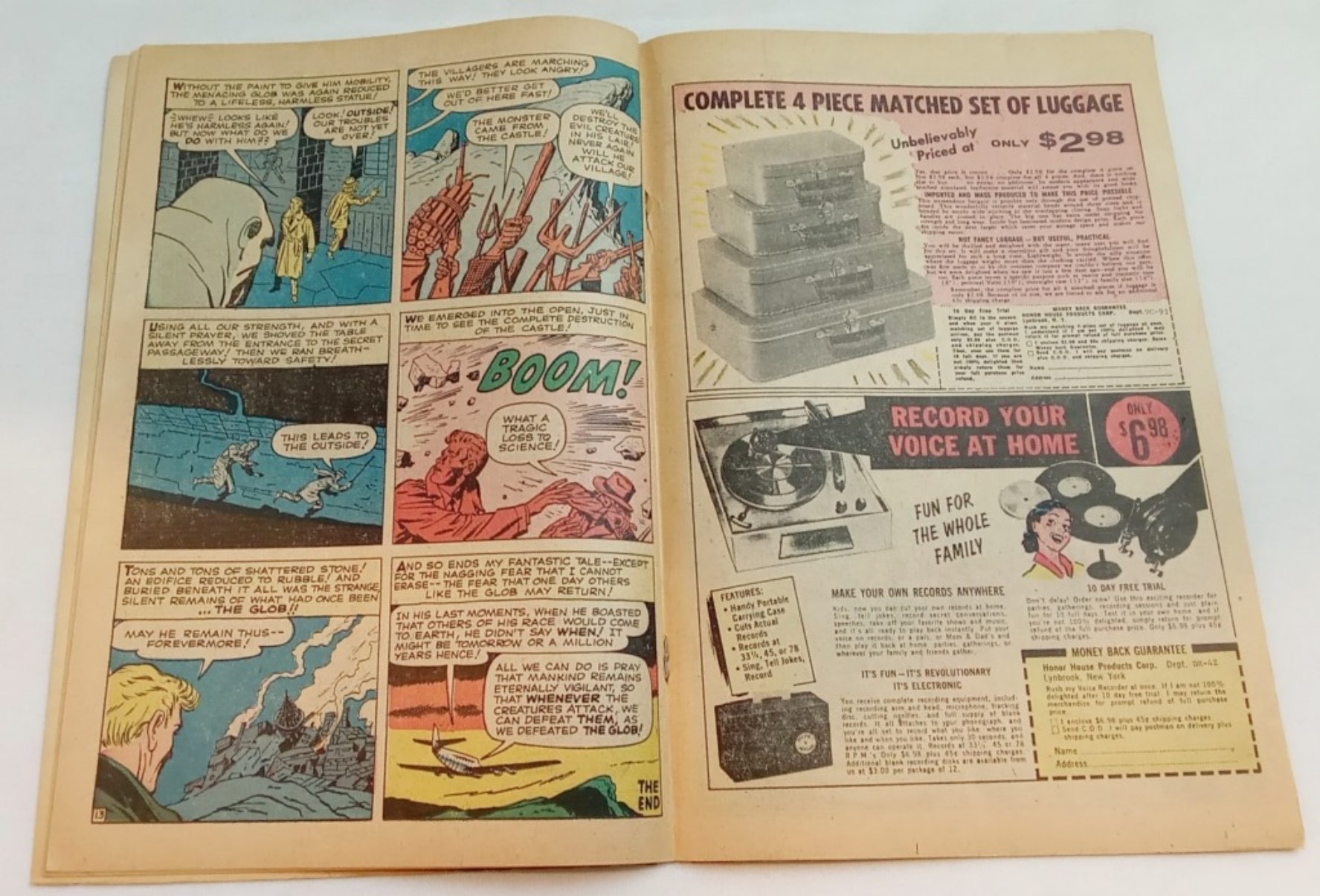 Journey Into Mystery #13, Atlas Comics 1953, Raw