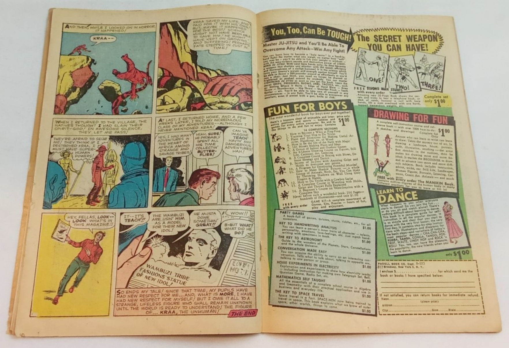 Tales of Suspense #18, June 1961, Raw