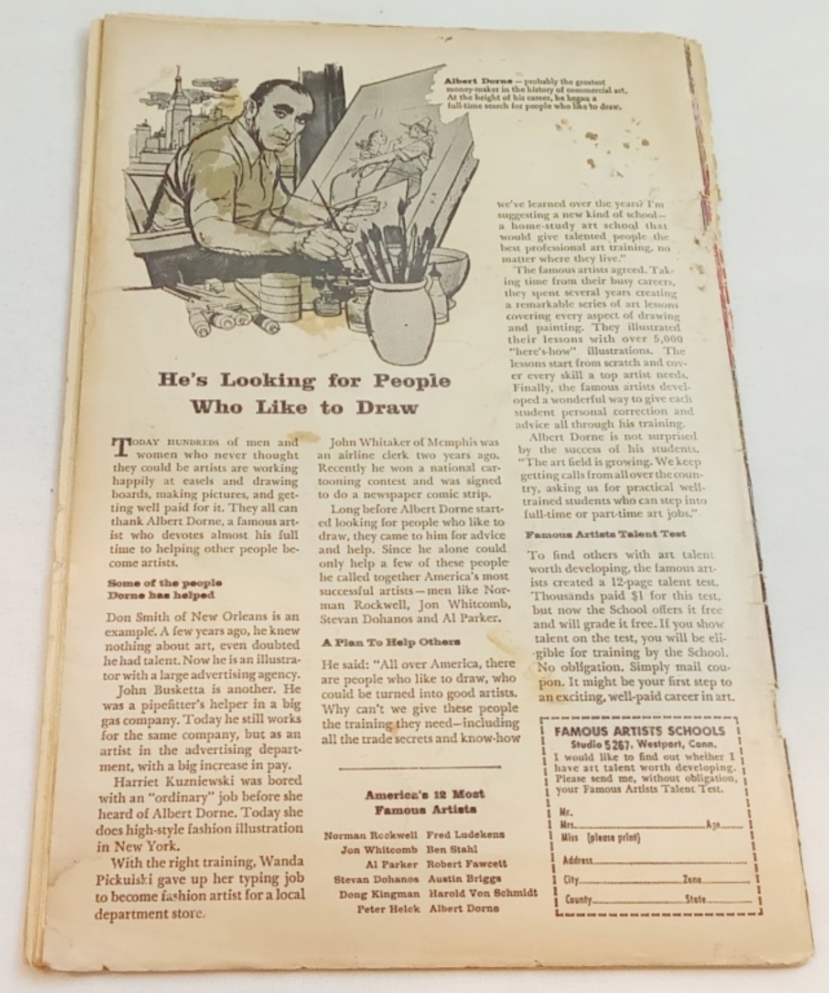 Tales of Suspense #18, June 1961, Raw