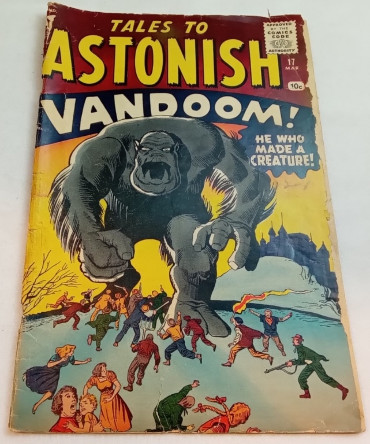 Tales to Astonish #17 Mar 1961, Raw