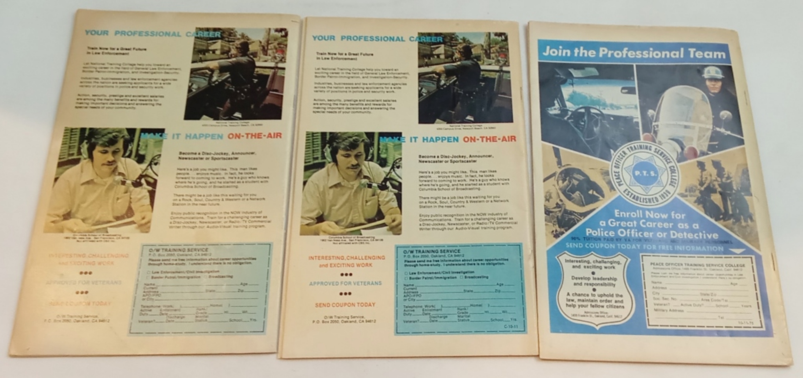 Space: 1999 All New #1-3 Comic Set Raw