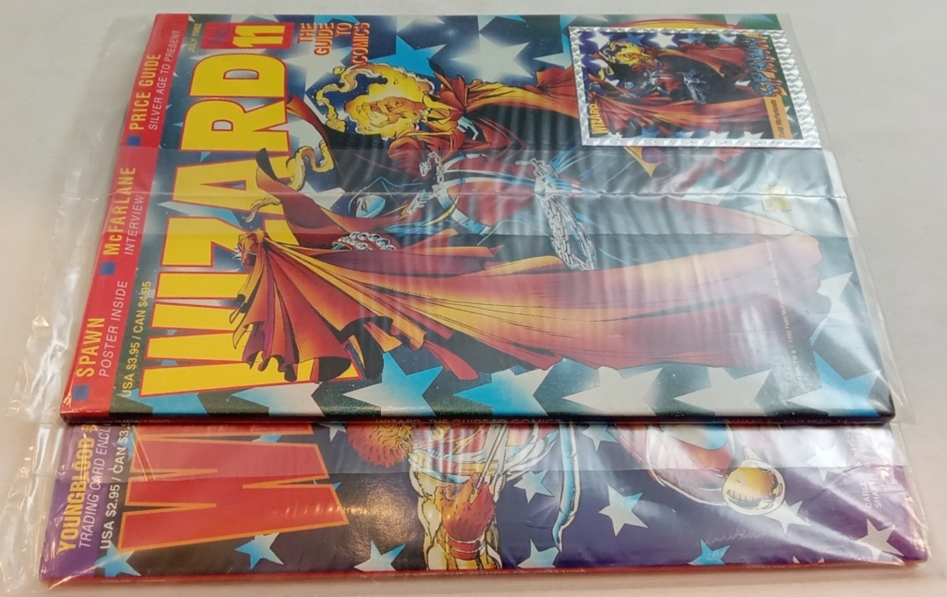 Wizard Magazine #50 & Wizard Ill Guide #9 Raw