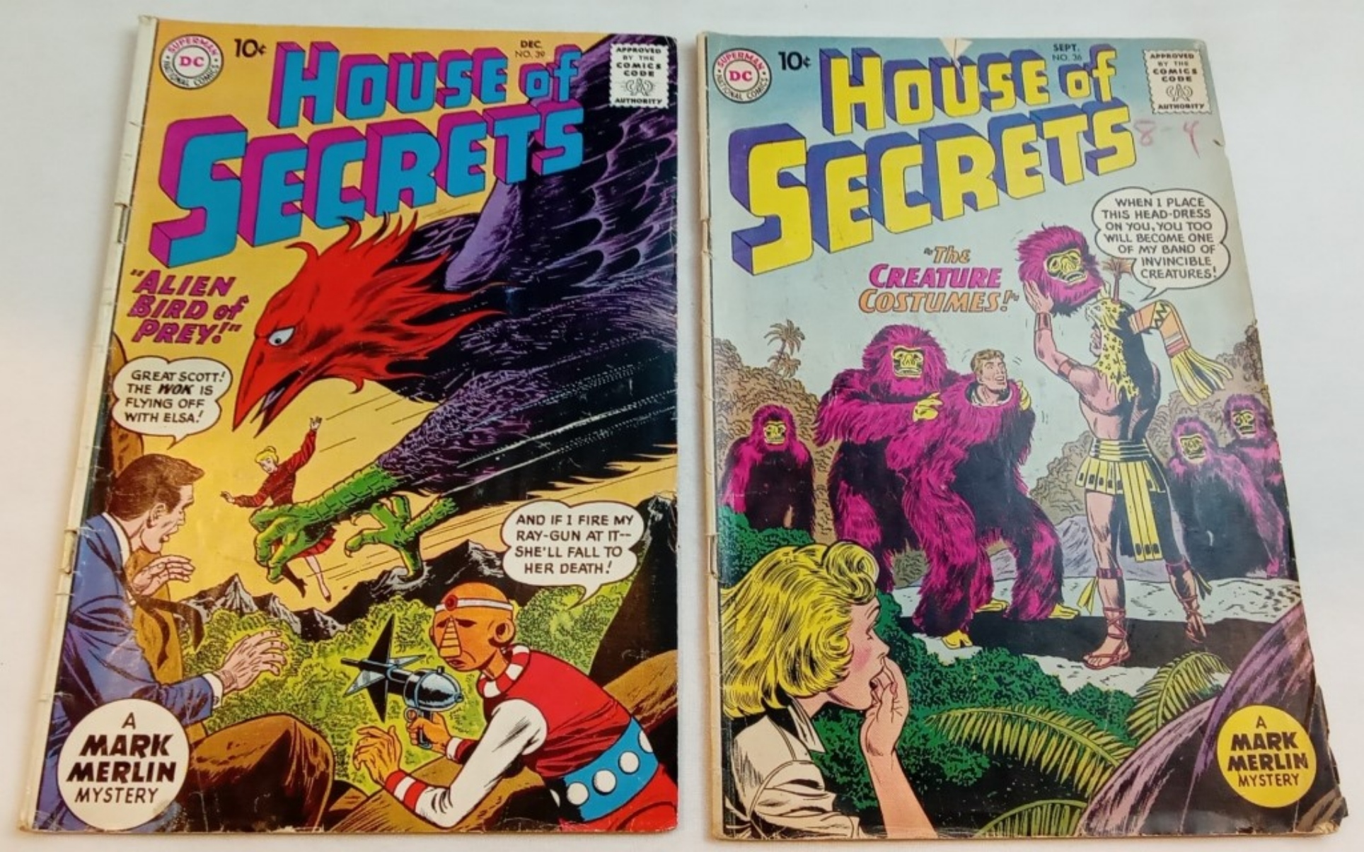 House of Secrets 85 and 86, Raw