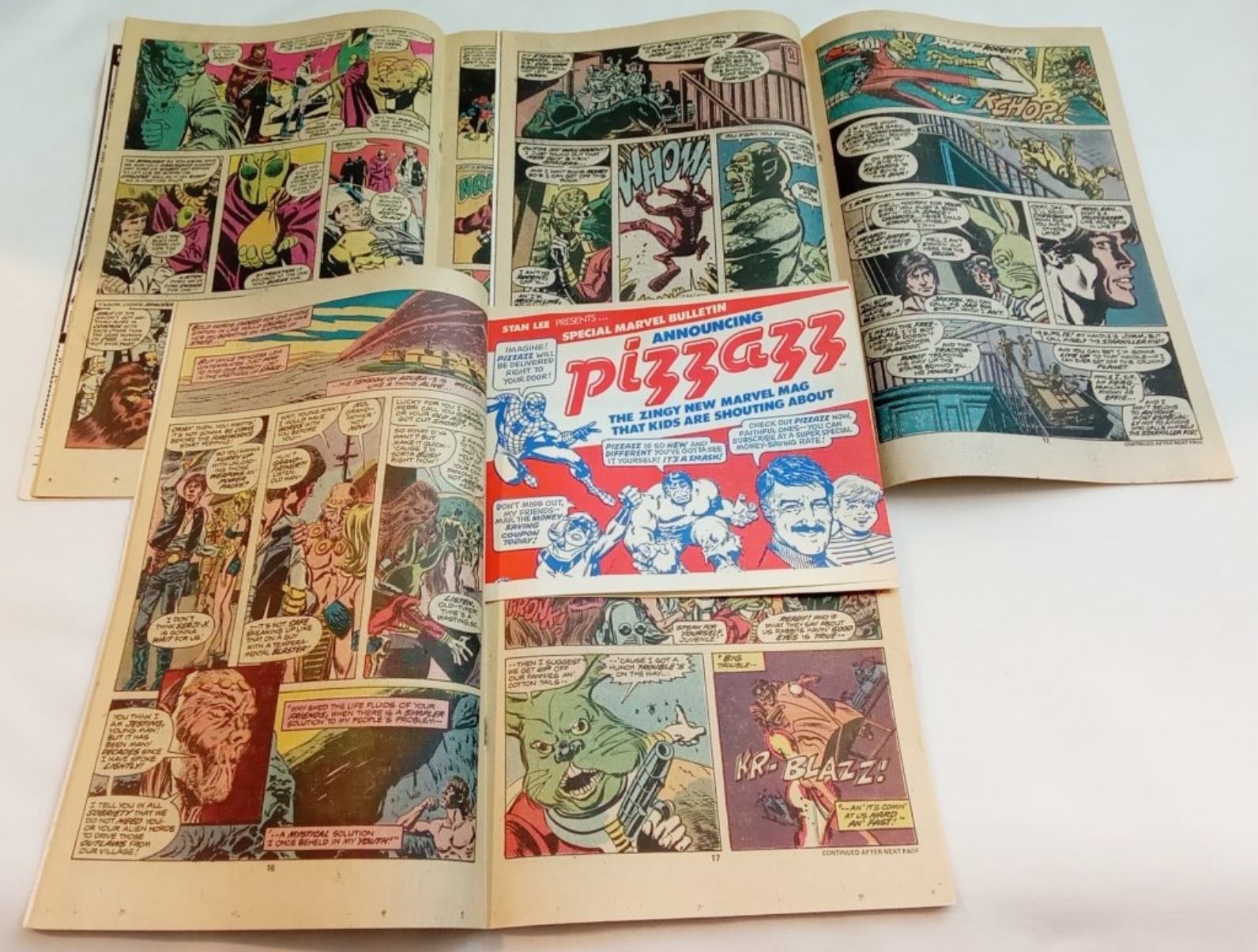 Star Wars Marvel Comics Group #1, #2, #3 Raw