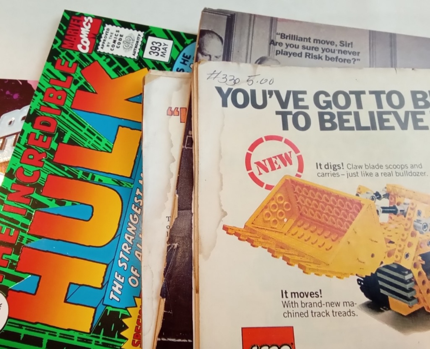 Marvel Comics Collection 1980s–90s, Raw