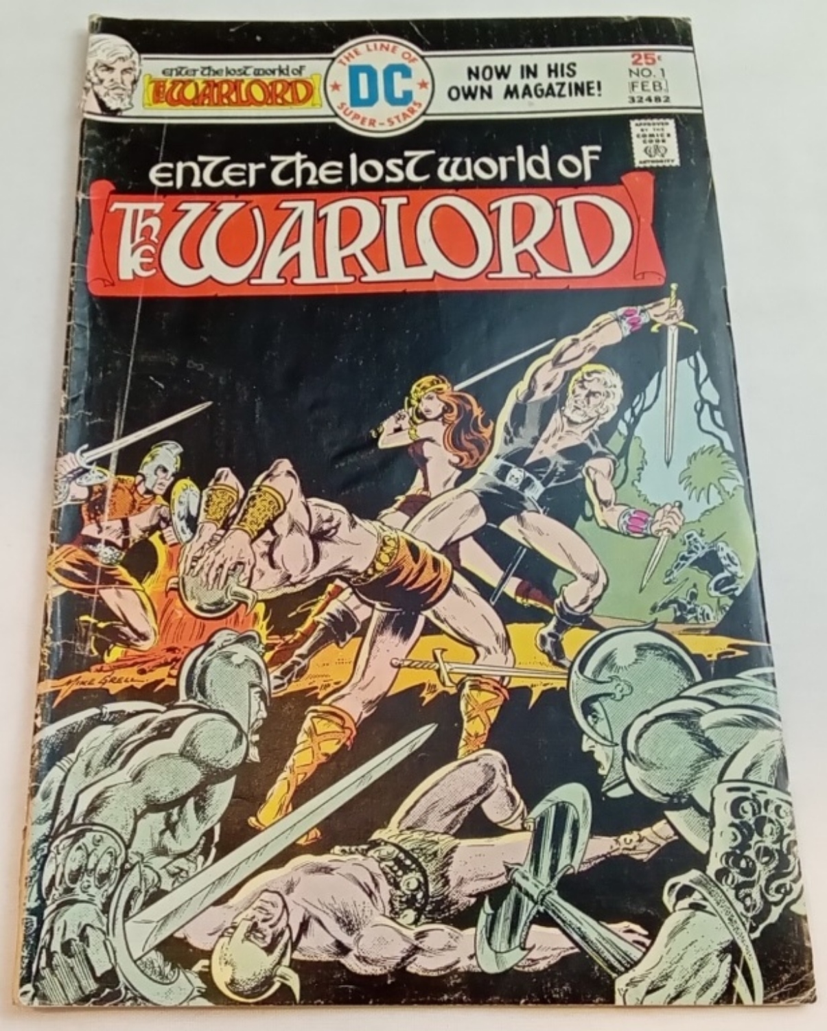 Warlord #1 DC 1976, Raw