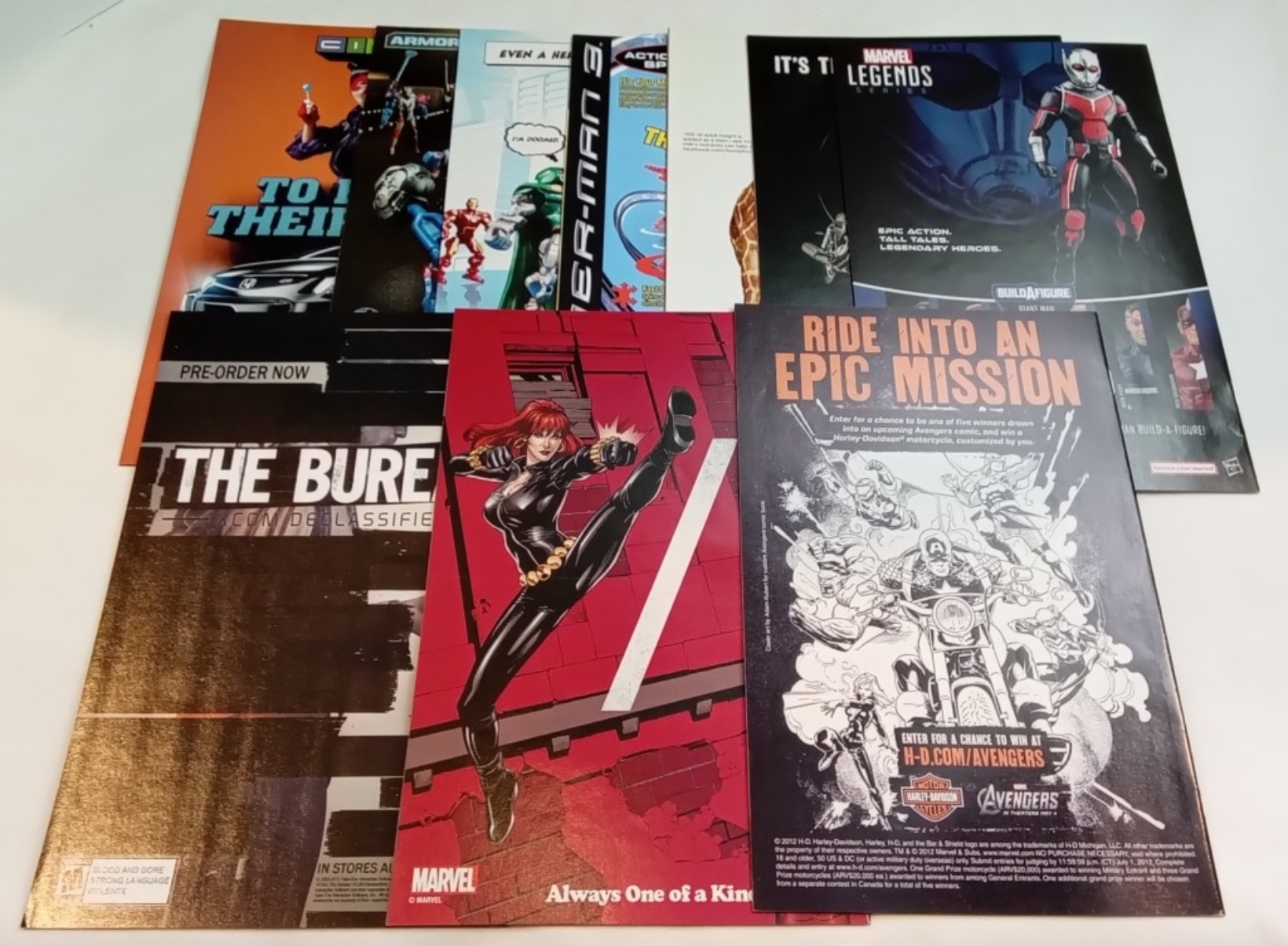 Marvel Comics Modern Era Mixed Lot, Raw