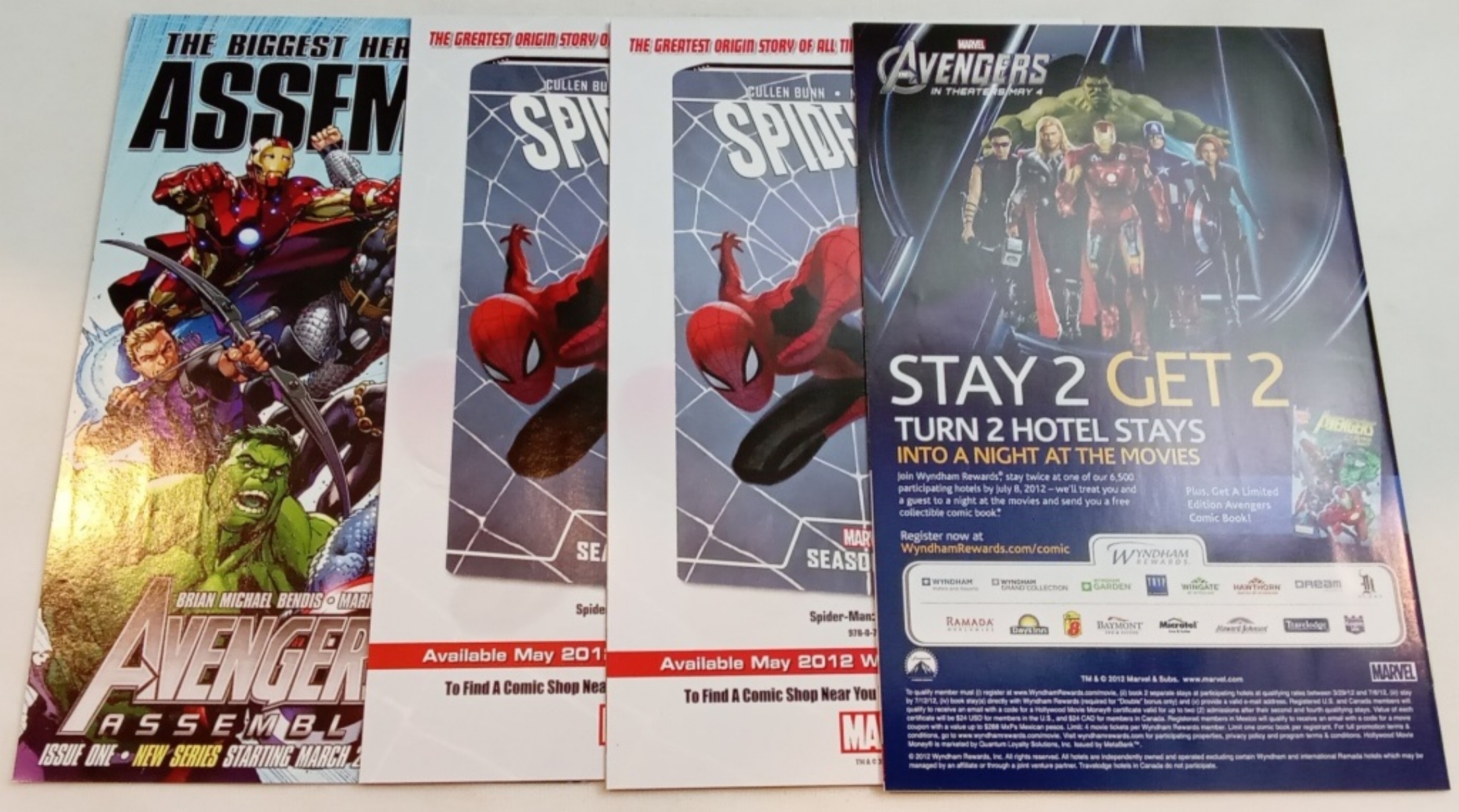Wolverine Marvel Comics Lot, Raw