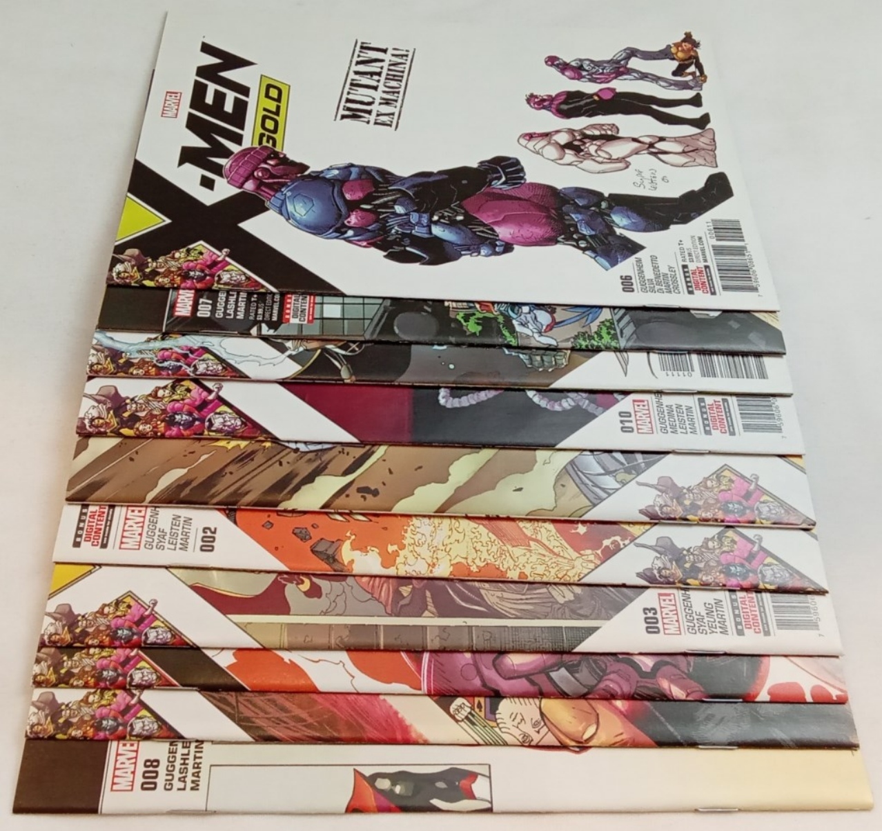 X-Men Gold #1-10 Marvel Comic Run, Raw