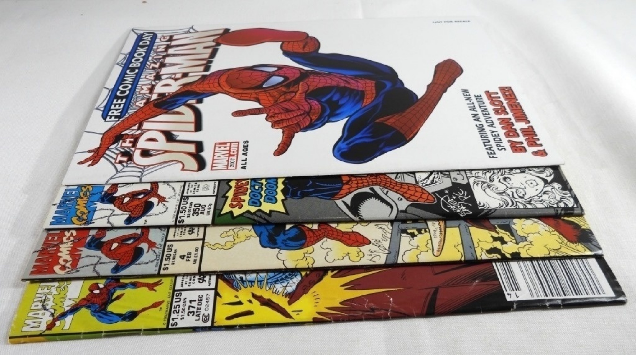 Marvel Spider-Man Comics Lot (5) issues) Raw